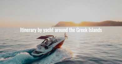 Itinerary by yacht around the Greek Islands